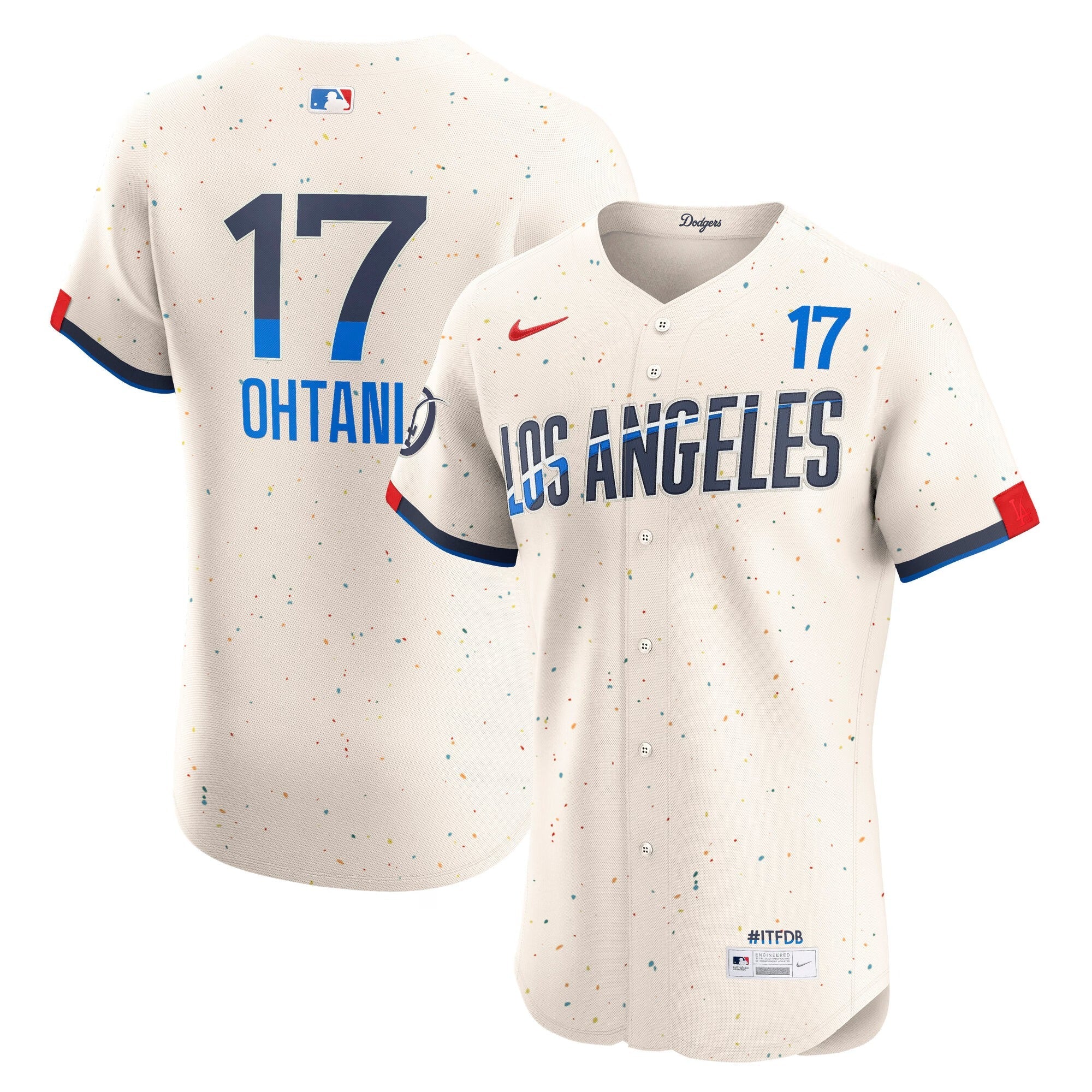 Shohei Ohtani Los Angeles Dodgers City Connect Elite Jersey - Cream