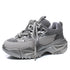 Nevada Gne Leather Chunky Sneaker, Women Cross-tie Fashion Casual Shoes Footwear