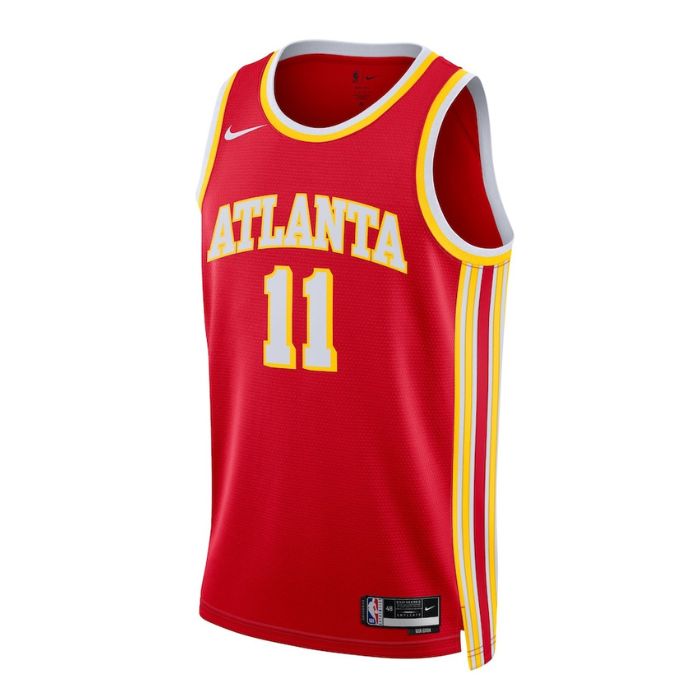 Trae Young Atlanta Hawks Unisex 2023 Jersey - Icon Edition - Red - Jersey Teams World