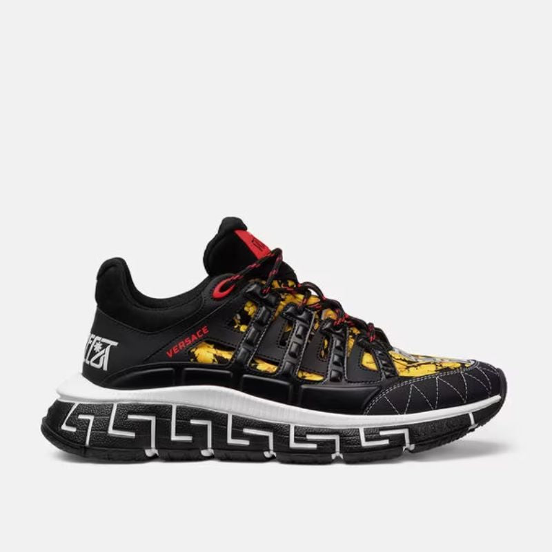 Trigreca Sneakers Luxury Black - Nevada Shoe