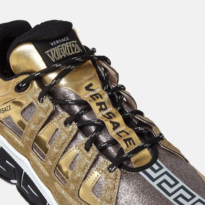 Trigreca Sneakers Luxury Gold - Nevada Shoe