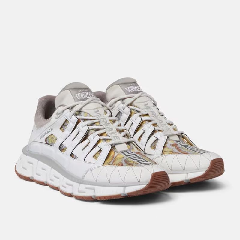 Trigreca Sneakers Luxury White - Nevada Shoe