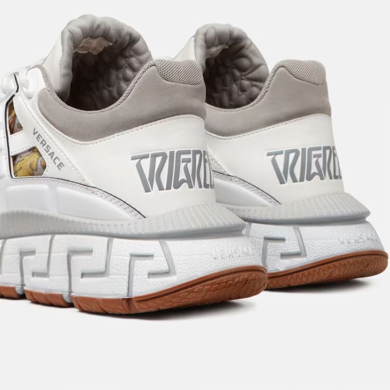 Trigreca Sneakers Luxury White - Nevada Shoe