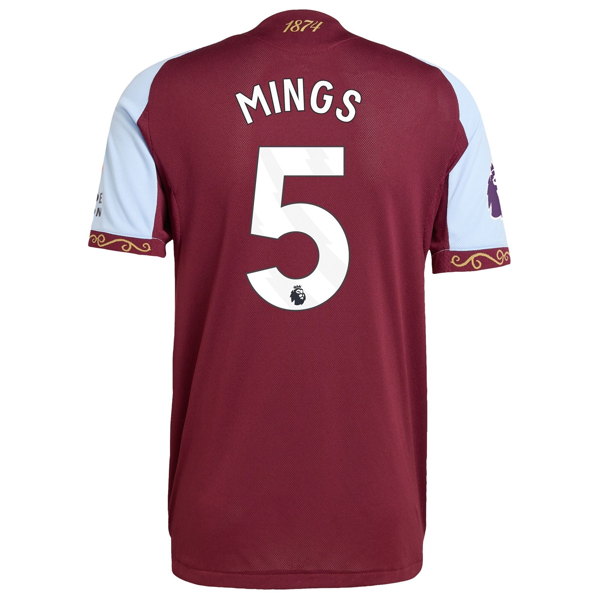 Tyrone Mings Aston Villa Fan Edition Football Jersey | Shop Tyrone Mings Aston Villa Soccer Shirt Online
