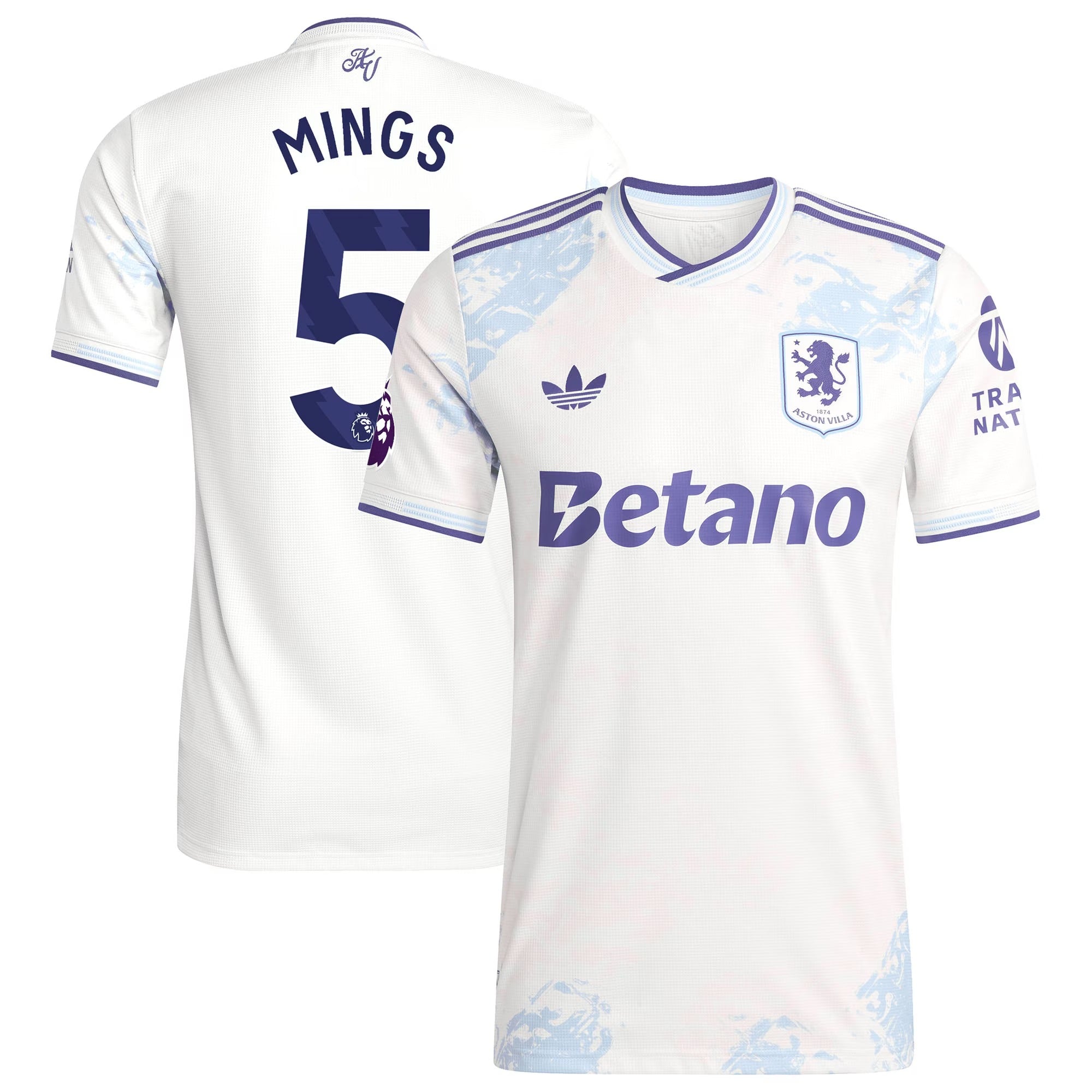 Tyrone Mings Aston Villa Fan Edition Football Jersey | Shop Tyrone Mings Aston Villa Soccer Shirt Online