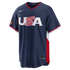 USA National Baseball Road Jersey 2026 - Navy Blue Shirt - Bregman #2