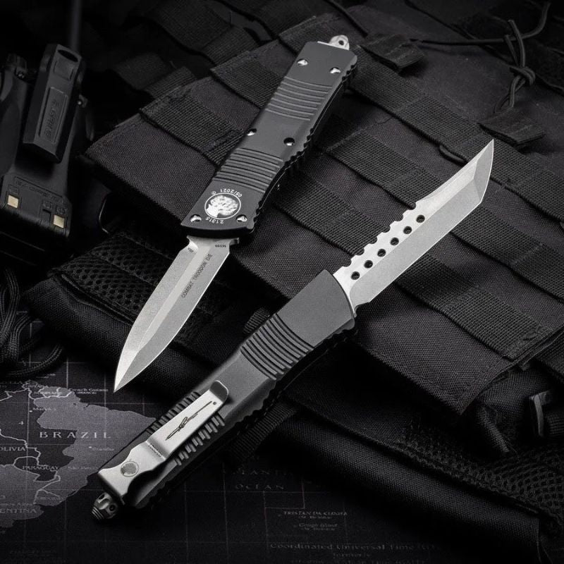 UT Micro Marfione OTF Automatic: 245 mm Full-Size Tactical | T6061 Aviation Aluminum | 60 HRC