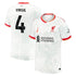 Virgil van Dijk 4 Liverpool Nike 2024/25 Third Jersey - White