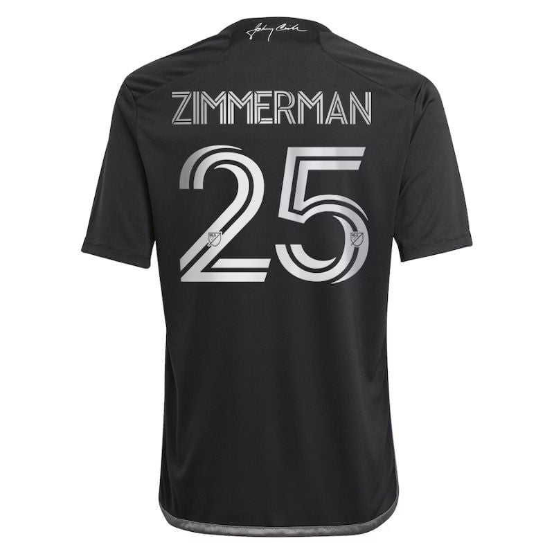 Walker Zimmerman Nashville SC  Unisex Shirt 2023/24 Player Jersey - Black - Jersey Teams World