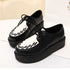 Creeper 2020 Women Flats Lace Up Platform Shoes Autumn Women Shoes Suede Ladies Shoes Plus Size 41 Female Shoes Free Shipping