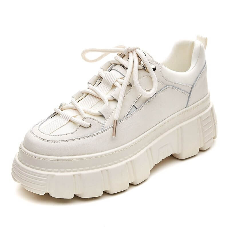 Women Nevada thik Sole Platform Casual Shoe Genuine Leather, from our luxury leathers in American And Uk craftsmanship.