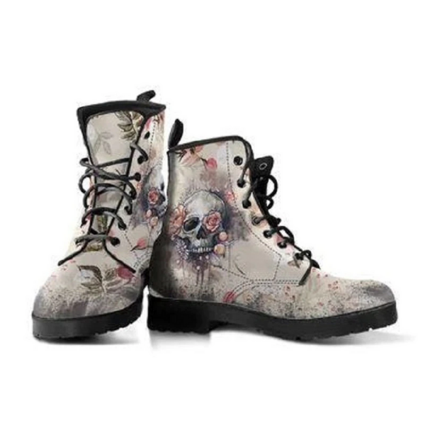 Shop Women’s Leather Boot Print Skull – Cowgirl Shoes, from our luxury leathers in American And Uk craftsmanship.