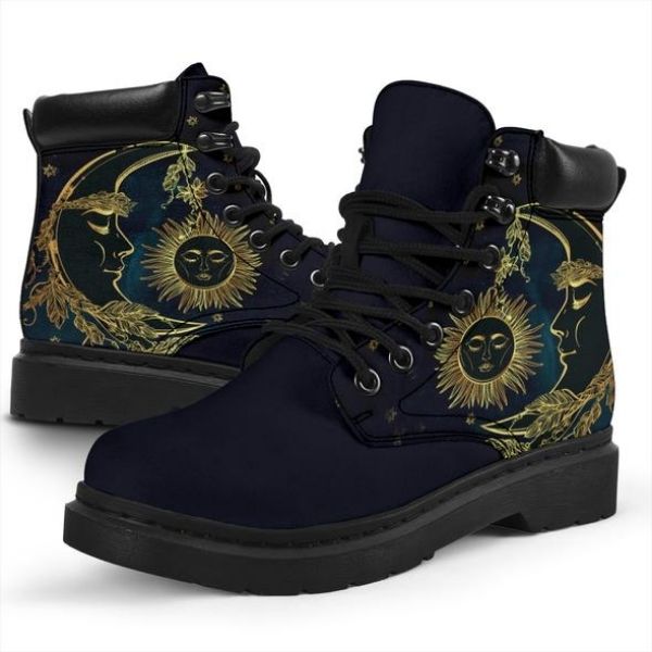 Women's Leather Boot Sun Moon - Cowgirl Shoes