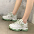 women nevada New Fashion Reflective Chunky Sneaker Platform Casual Shoes Women Sneakers