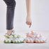 Women Nevada Breathable Summer Chunky, Shoe Woman Buckle Fashion Casual Sneakers Women