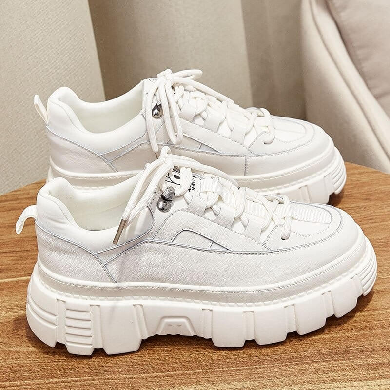 Women Nevada thik Sole Platform Casual Shoe Genuine Leather, from our luxury leathers in American And Uk craftsmanship.