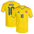 adidas Colombia National Team 2026 Home Player Edition Jersey – James Rodriguez #10 – Yellow