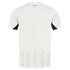Back view of Bayer Leverkusen 2024-25 away jersey by Castore in white with black sleeve details