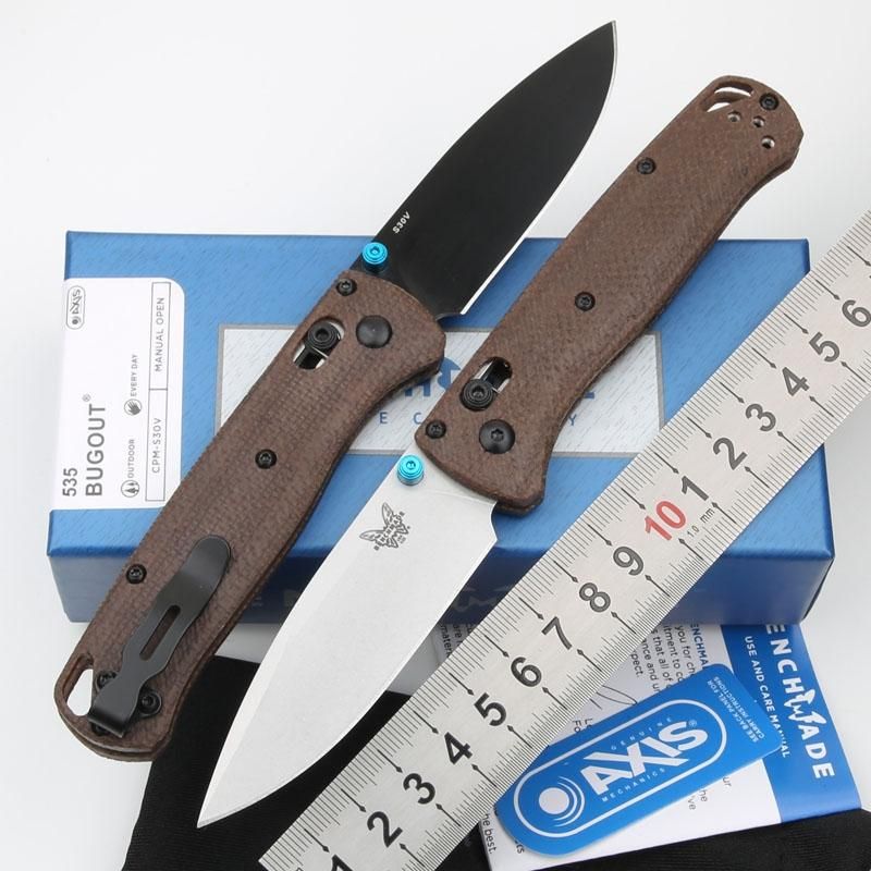 Benchmade Bugout 535: 189mm Ultralight Folding Knife | Earth Brown Edition