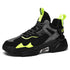 Stylish Running Men Shoes High Top Men's Sneakers Lace Up Sporty Man Shoes Comfortable Mans Sneaker Gym Jogging Athletic Trainer