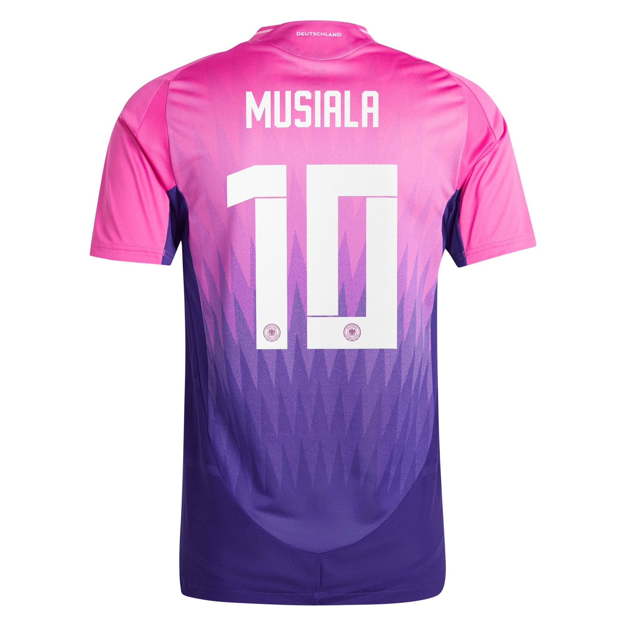 DFB adidas Away Shirt 2024 with Musiala 10 printing