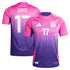 DFB adidas Away Shirt 2024 with Wirtz 17 printing
