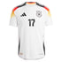 DFB adidas Home Shirt 2024 with Wirtz 17 printing