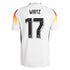 DFB adidas Home Shirt 2024 with Wirtz 17 printing