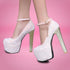 Doratasia High Wide Heels Women’s Shoes – Stylish, Comfortable, Non-Slip Platform Footwear | NEVADA™ - Nevada Shoe
