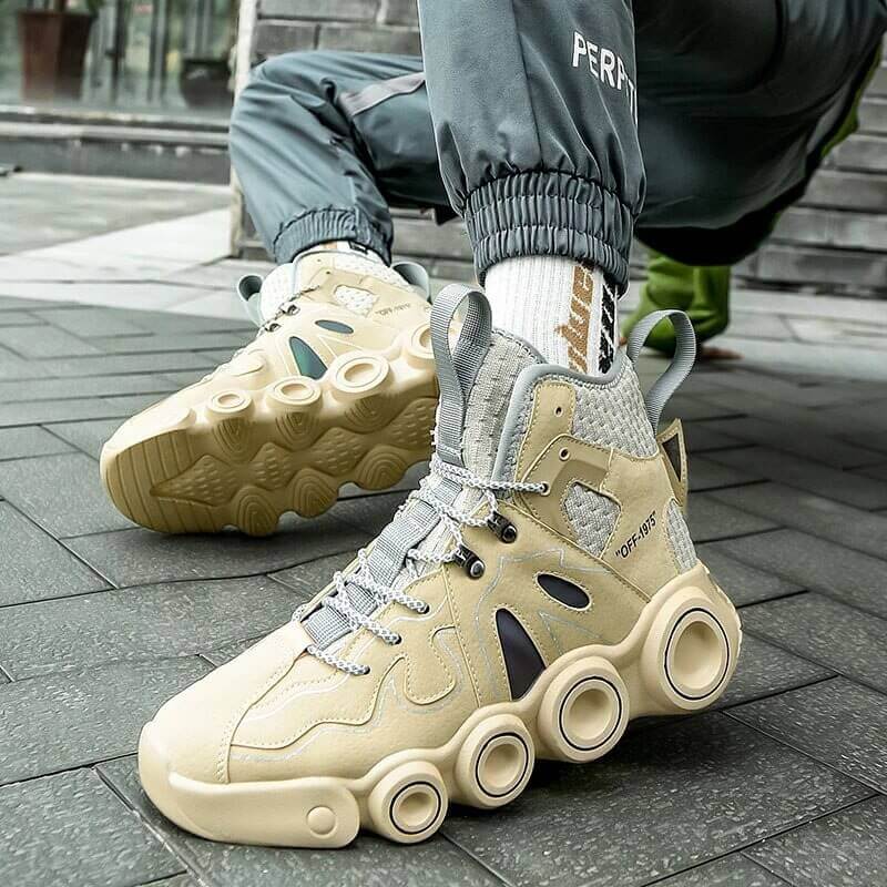 Nevada Shoe Men Personality, Trendy Shoe Thick Soled Increased, Men Sneaker Luminous Outdoor Walking Hombre