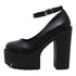 spring autumn casual high-heeled shoes sexy ruslana korshunova thick heels platform