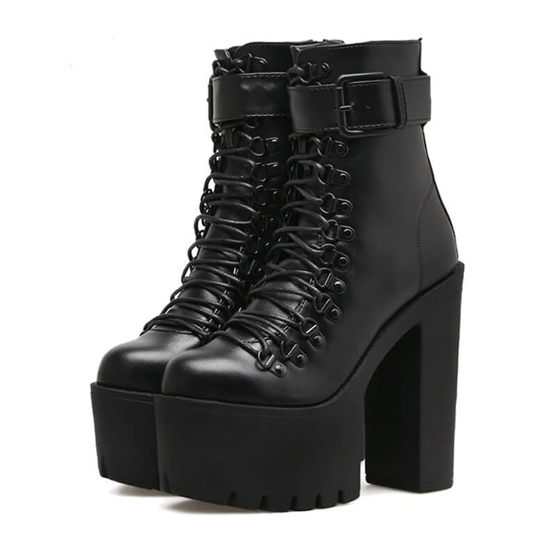 Women Nevada Motorcycle Boots Women Leather