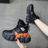 High Top Chunky Sneakers Women Designer Platform Shoes Female Basket Femme Sapatos Winter Thick Bottom Lady Trainers Women Shoes