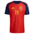 adidas Spain National Team 2026 Home Player Edition Jersey – Lamine Yamal #10 – Red/Yellow