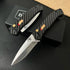 knivescollection™ bk838 folding utility knife – s35vn blade, carbon fiber handle