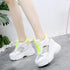 Lucyever Women Sandals 2019 Summer Fashion Hollow Out Wedges Gladiator Sandalias High Heel Chunky Platform Casual Shoes Woman