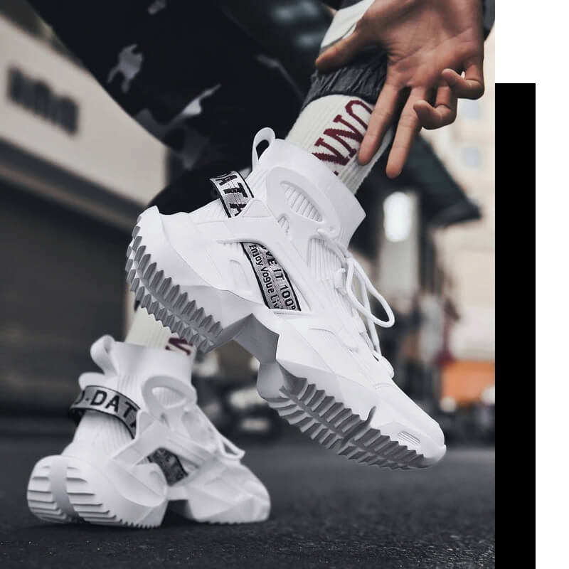 Man Nevada Sneakers Breathable Fashion Height Increasing Outdoor