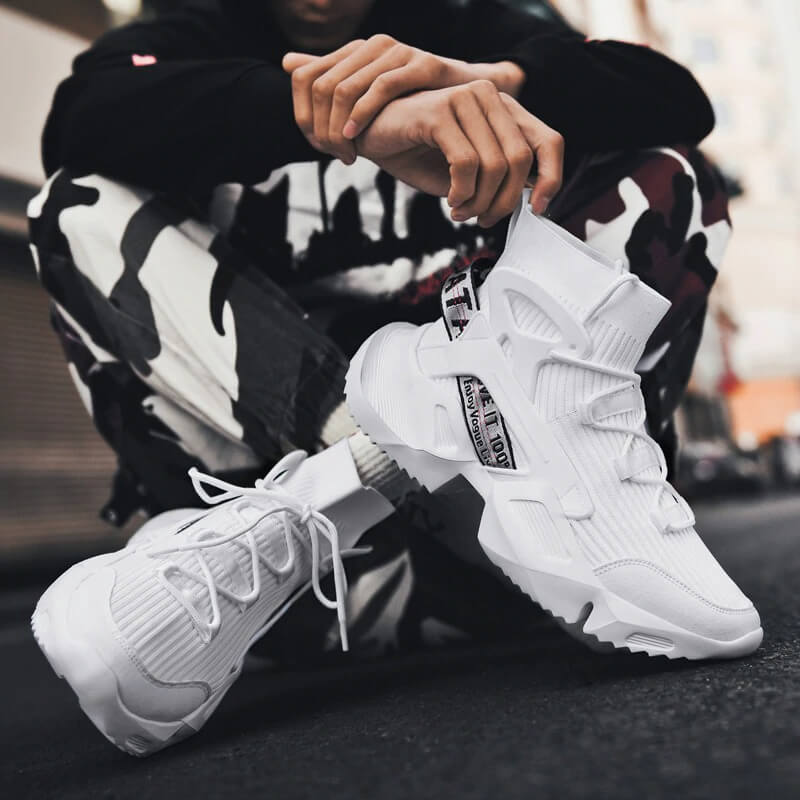 Man Nevada Sneakers Breathable Fashion Height Increasing Outdoor