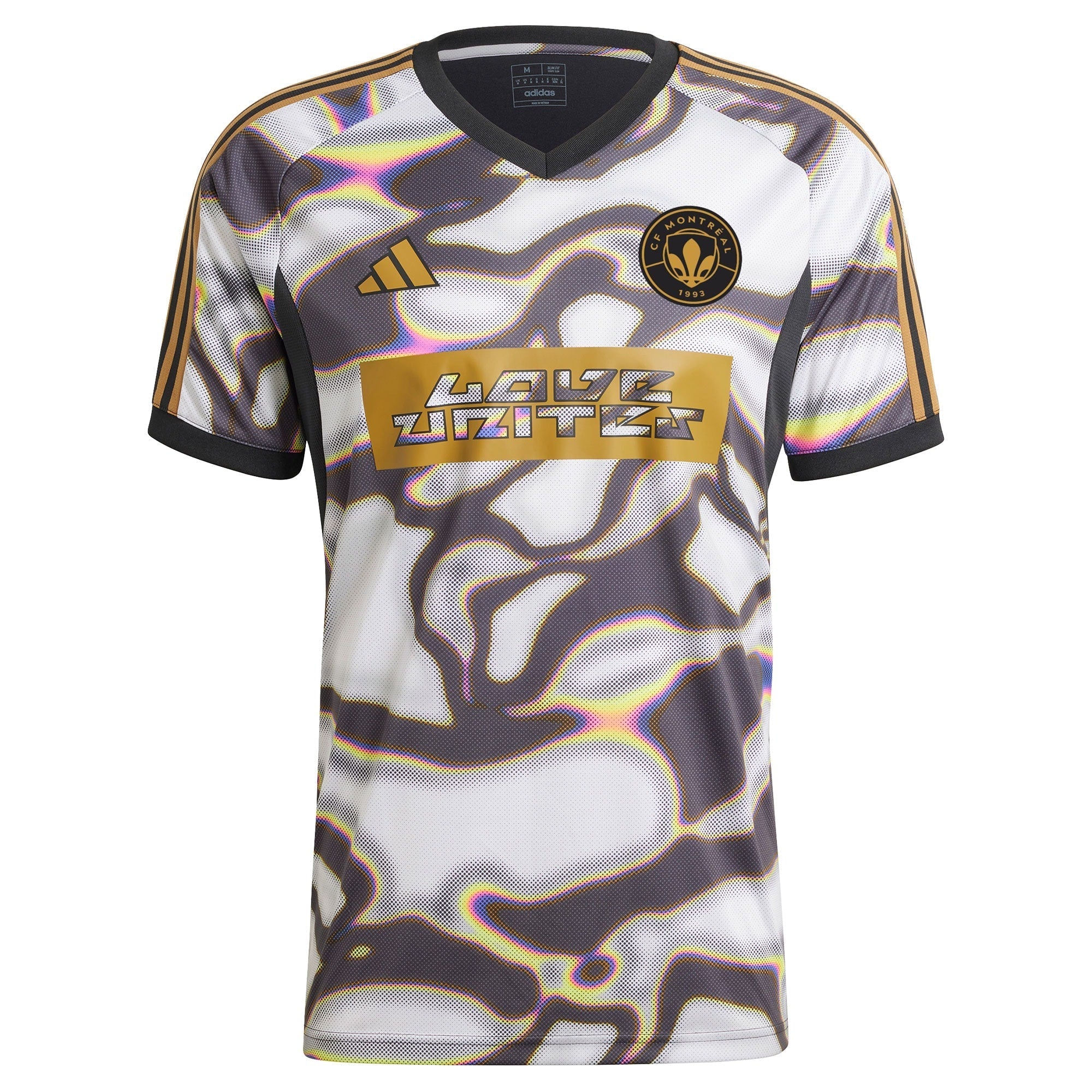 CF Montreal adidas 2024 Pride Pre-Match Top - Black