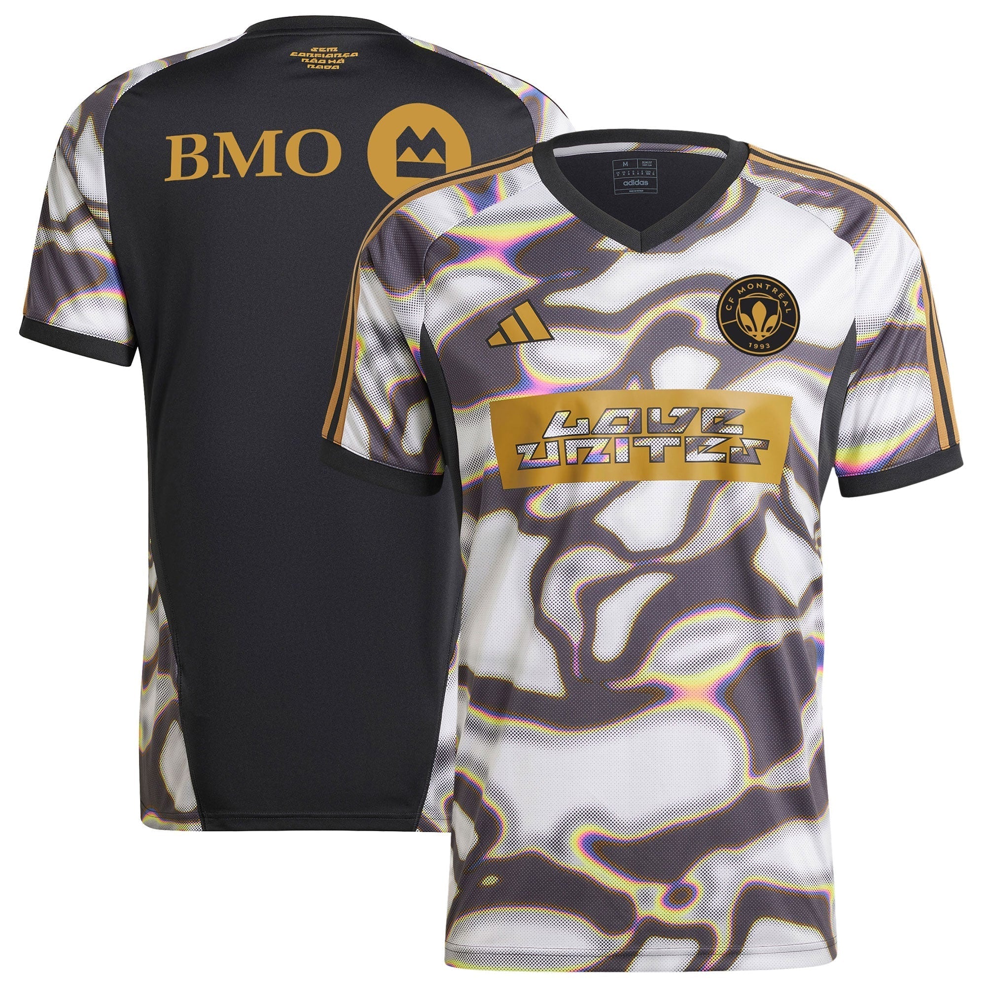 CF Montreal adidas 2024 Pride Pre-Match Top - Black