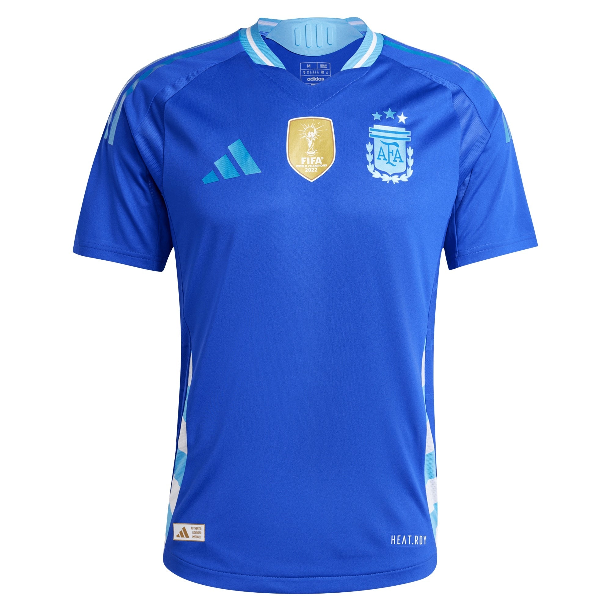 Argentina National Team adidas 2024 Away Authentic T-shirt - Blue