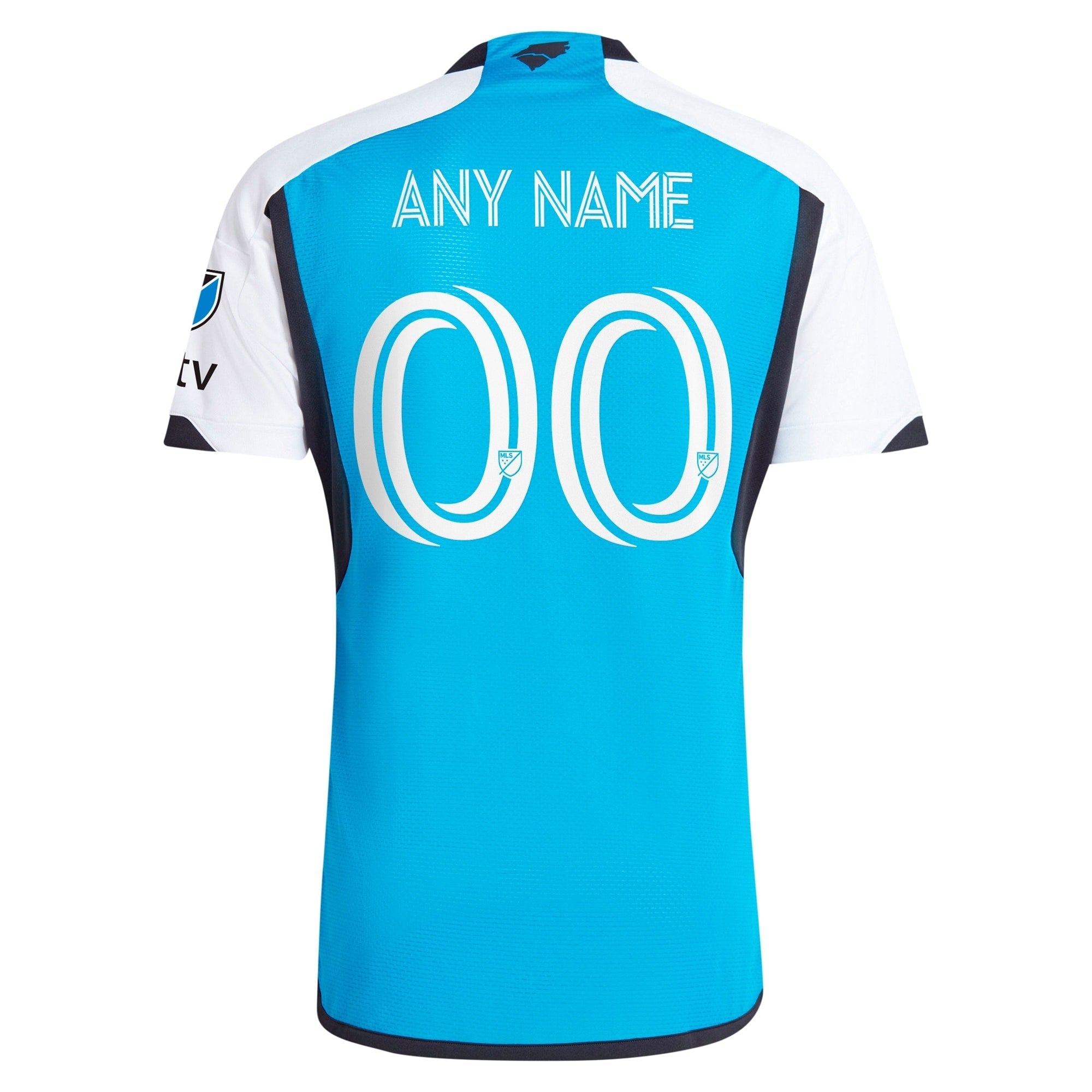 Charlotte FC adidas 2024 The Carolina Kit: Explore Custom Authentic T-shirt - Blue