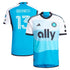 Brandt Bronico Charlotte FC adidas 2024 The Carolina Kit: Explore Player Authentic T-shirt - Blue