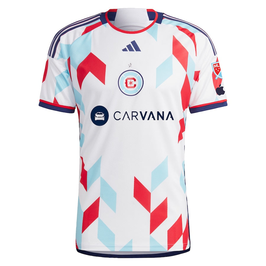 Brian Gutiérrez Chicago Fire adidas 2024 A Kit For All Player Authentic T-shirt – White