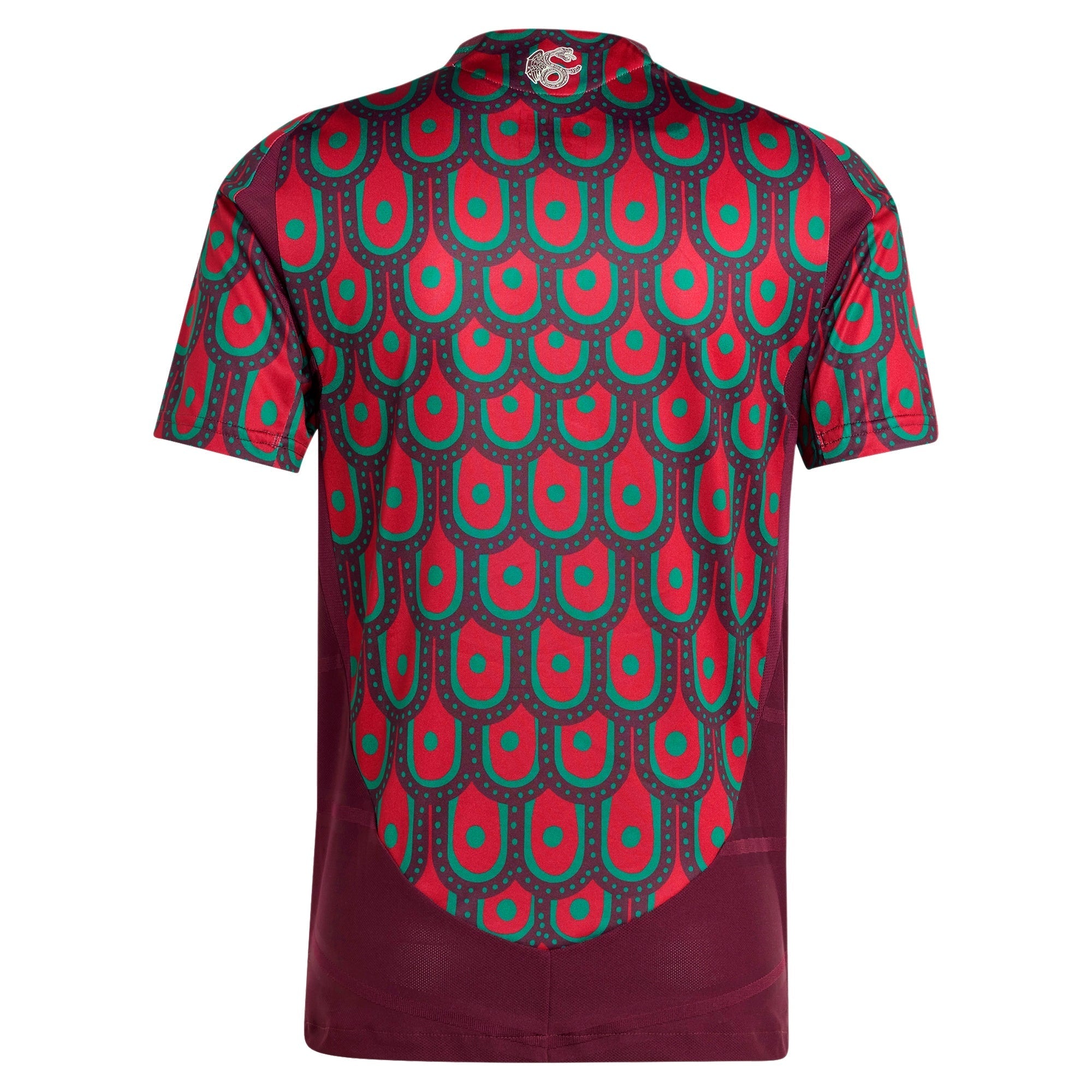 Mexico National Team adidas 2024 Home  Authentic T-shirt - Burgundy
