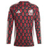 Mexico National Team adidas 2024 Home Long Sleeve Authentic T-shirt - Burgundy
