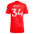 Chris Brady Chicago Fire adidas 2024 Return To Red Player Authentic T-shirt – Red
