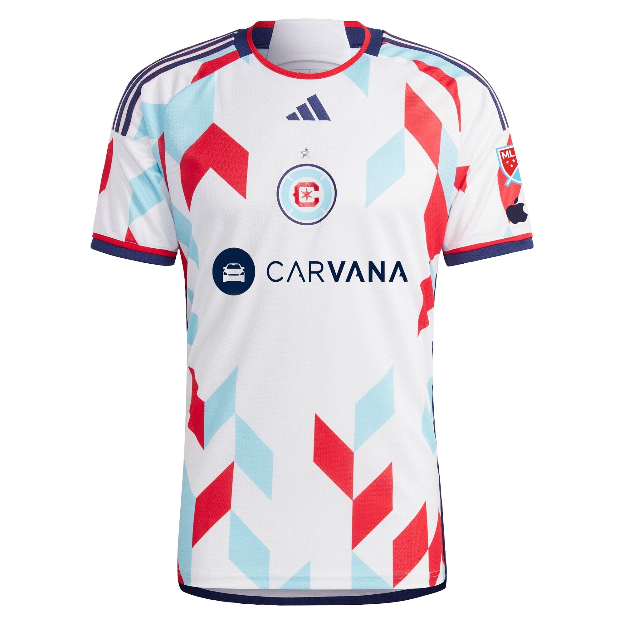 Chris Brady Chicago Fire adidas 2024 A Kit For All Player Authentic T-shirt – White