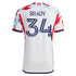 Chris Brady Chicago Fire adidas 2024 A Kit For All Player Authentic T-shirt – White