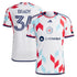 Chris Brady Chicago Fire adidas 2024 A Kit For All Player Authentic T-shirt – White